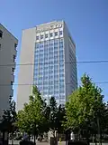 Hotel Radisson an der Ecke Krämpferstraße
