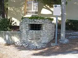 Überreste der Burg
