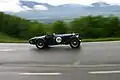 Ein Riley Sprite Rennwagen beim Gaisbergrennen 2006