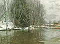 Jokimaisema Mustiosta, 1917
