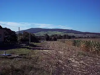 Blick auf Rotstein, Hengstberg und Georgenberg