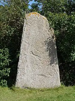 Der Runenstein von Seby ist mit 3&nbsp;m der höchste auf Öland