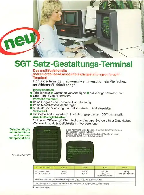 Werbeprospekt