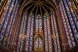 Die Sainte-Chapelle (Paris), 1243–1248, von Pierre de Montreuil[54]