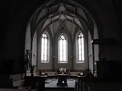 Blick in den Chorraum