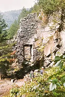 Südwand, Aussenseite, September 1995