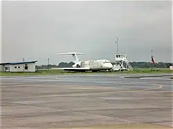 Douglas DC-9 der Sosoliso Airlines nach der Betriebseinstellung