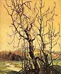 Spring, Öl auf Leinwand, 1920, Privatsammlung