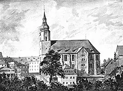 Historische Ansicht um 1900