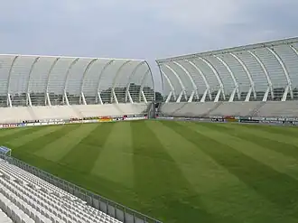 Der Innenraum des Stade de la Licorne (2005)