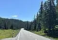 Strasse zum Ofenpass nach Südwesten