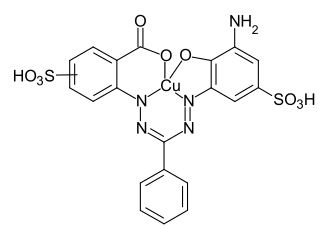 substituierter Kupferformazan-Chromophor