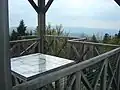 Aussicht vom Turm des Mont Saint-Rigaud