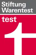 Logo der Zeitschrift test bis 2025[28]
