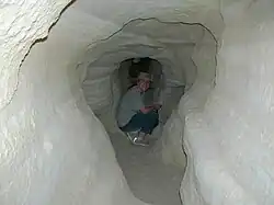 In einem altägyptischen Kupferbergwerk im Timna-Park
