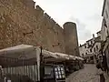 Turm an der Carrer des Portal