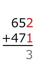 2+1=3