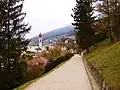 Ehemalige Trasse der Bahn in St.&nbsp;Ulrich