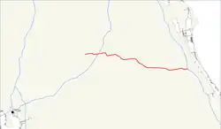 Karte des U.S. Highways 192