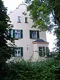 Westseite der Villa Barbara