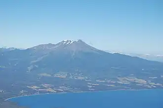 Vulkan Calbuco am Llanquihue-See (2009)