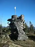 Ehemaliges Signalobservatorium am Roche du Sapin Sec