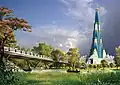 Chandrodaya Mandir (VCM), Planung