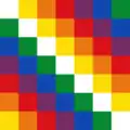 Flagge des Aymara-Volkes