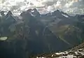Ausblick auf den Kaunergrat