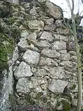 Mauerreste im Detail
