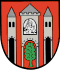 Wappen der Gmina Zabór