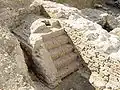 Kellerstiege aus Ziegel