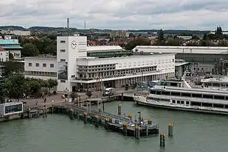 Ehemaliges Empfangsgebäude, heute Zeppelin Museum