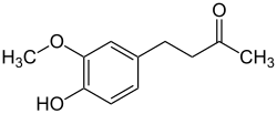 Strukturformel von Vanillylaceton