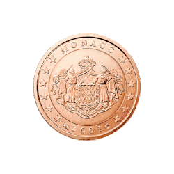 1 Cent Monaco 1. Serie