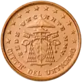1 Cent Vatikan 2. Serie