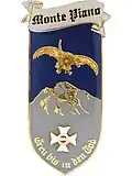 Jahrgangsabzeichen „Monte Piano“ der Theresianischen Militärakademie in Wiener Neustadt