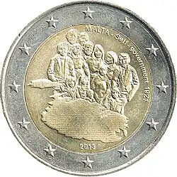 2-Euro-Gedenkmünze Selbstverwaltung – Verfassung von 1921 (2013)