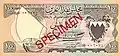 100 Fils (1/10 Dinar – 1964), Vorderseite