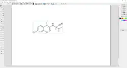 Screenshot von ChemDraw Prime 25