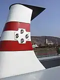 Kamin des DDSG-Schiffes MS Wachau