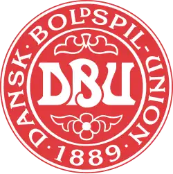 Logo des dänischen Fußballverbandes Dansk Boldspil Union