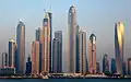 Dubai Marina im März 2014