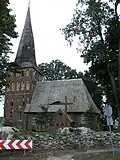 Südseite mit Nebeneingang (Aufnahme 2008)
