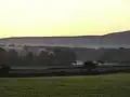 Fischteich beim Sonnenaufgang