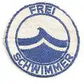 Altes Abzeichen: Freischwimmer