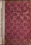 IB 328/A, G. Keller: Der Schmied seines Glückes, Bütten, Halbpergament (1921)