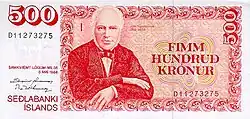 500 Kronen Vorderseite