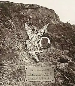 Ehemaliges Kaiserdenkmal am Giebichenstein, Halle (Saale)