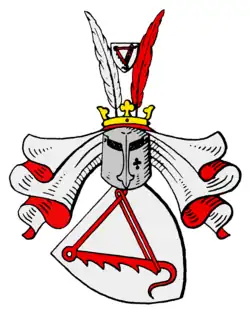 (Westfälischer) Kesselhaken im Wappen derer von Ketteler